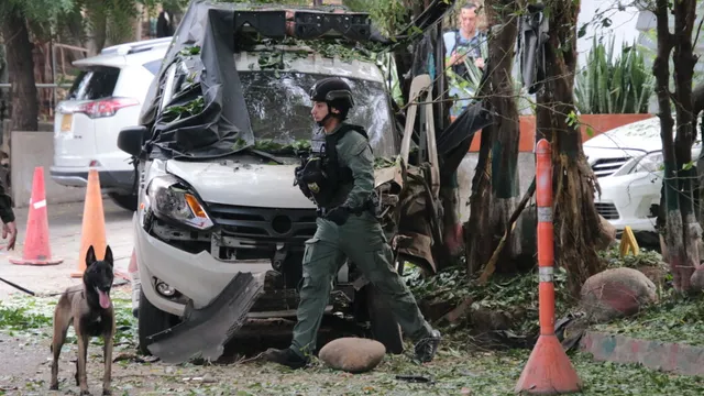 Bomb blast near Colombia-Venezuela border injures four police officers in Cucuta