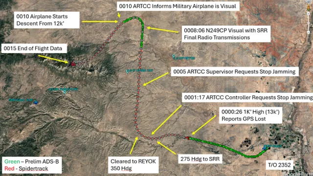 Pentagon allegedly causes deadly plane crash
