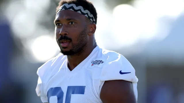 Myles Garrett eager to team up with Aaron Donald on Rams defense