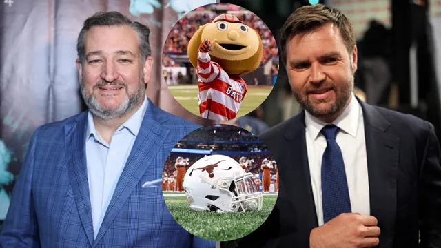 Ted Cruz and JD Vance bet on Texas vs Ohio State showdown