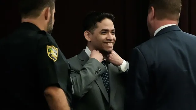 Ex-wife's husband stands trial for the ambush murder of Florida father