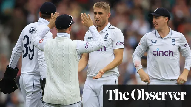 Olly Stone expresses frustration over bad light at the Oval