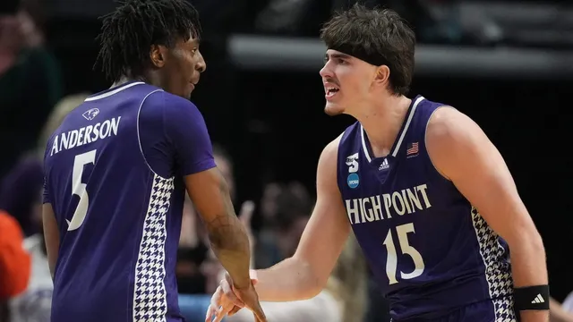 High Point shocks Wisconsin in thrilling NCAA tournament upset