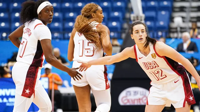 Caitlin Clark shines in FIBA World Cup debut with double-double