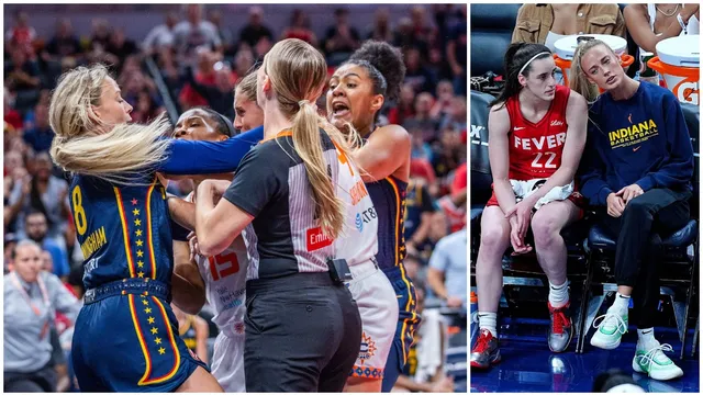 Sophie Cunningham ejected for defending Caitlin Clark during WNBA game