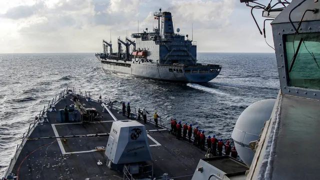 French Navy seizes sanctioned Russian oil tanker in Atlantic