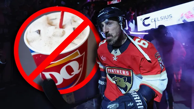 Brad Marchand denies eating Blizzard during Game 3