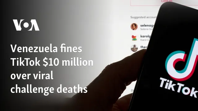 Venezuela fines TikTok after three teens die from viral challenge