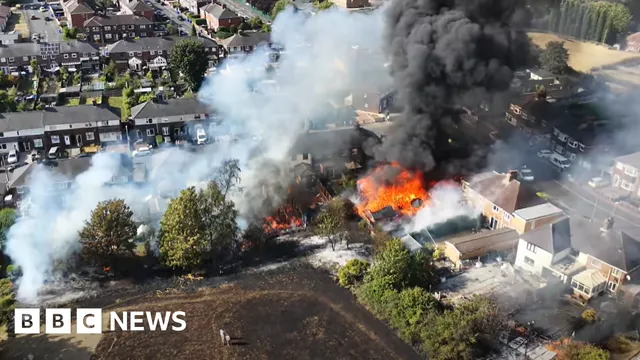 Multiple fires devastate homes and injure residents in West Midlands