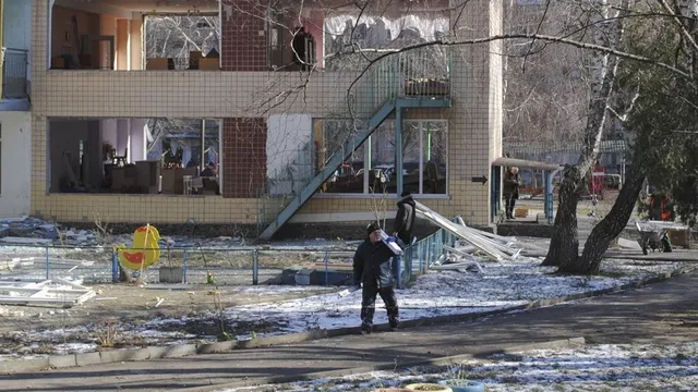 Russian military strikes on Ukrainian port city of Odessa injure at least two people