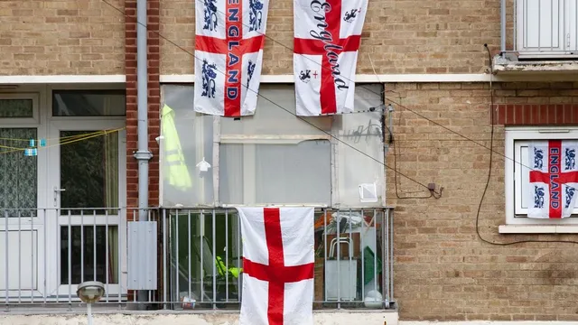 Management company bans England flags from balconies during World Cup