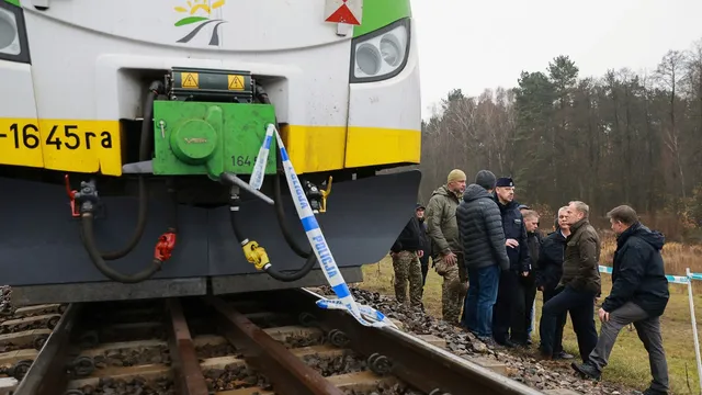 Poland blames Ukrainians for railway sabotage amid rising tensions