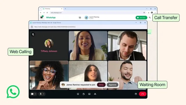 Meta enables WhatsApp calls on web app for all users