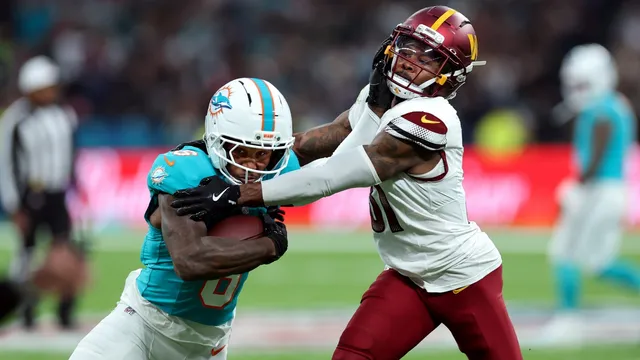 Commanders gain momentum with first touchdown in Spain