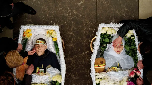 Ukraine's struggle continues as grief and survival define 2025