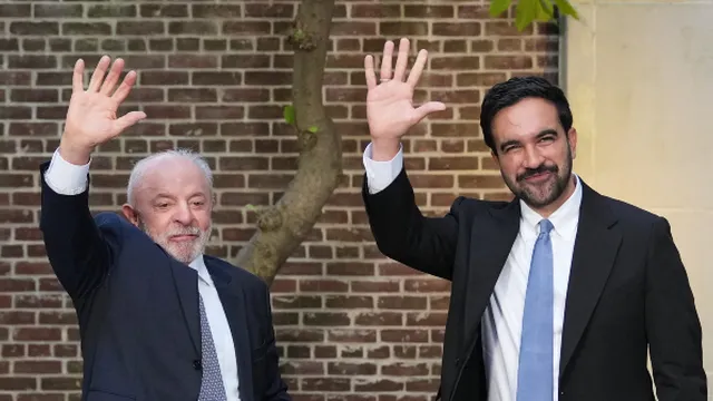 Brazilian President Lula Meets New York City Mayor Mamdani in New York