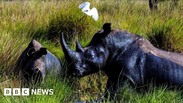 Rhinos return to Uganda after 40 years of absence