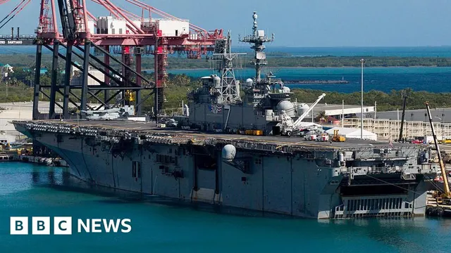 Marine becomes first American casualty in drug operation