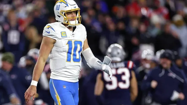 Justin Herbert struggles as Chargers crash out of playoffs against Patriots
