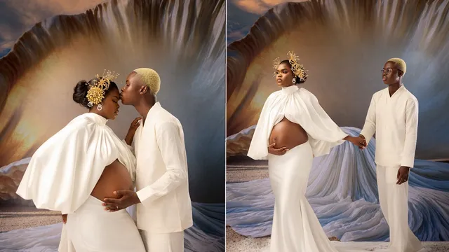 Nigerian content creators Jarvis and Peller announce they are expecting their first child