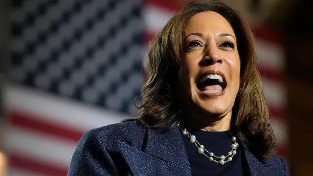 Kamala Harris fights back against sexist mockery of her laugh
