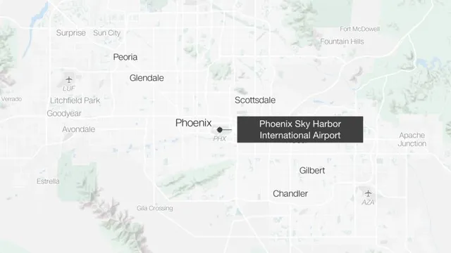 FAA investigates near-collision between United and Delta flights over Phoenix