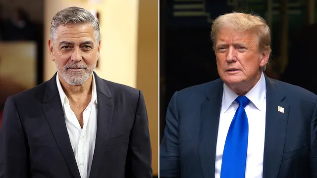 George Clooney calls Trump a big goofball amid criticism of his political transformation