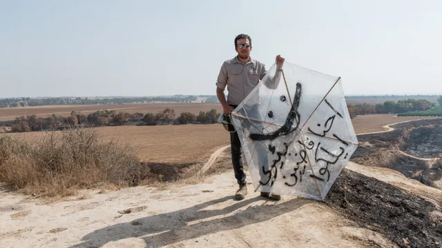 Israel investigates kite launches from Gaza for possible intelligence gathering
