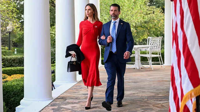 Donald Trump Jr. marries Bettina Anderson amidst presidential duties