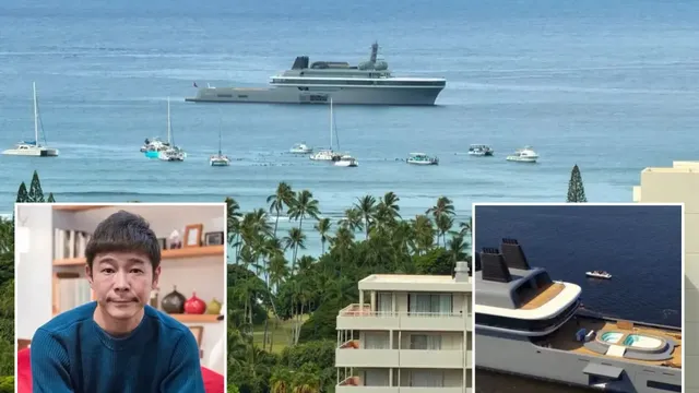 Billionaire's $350 million superyacht spotted in Hawaii