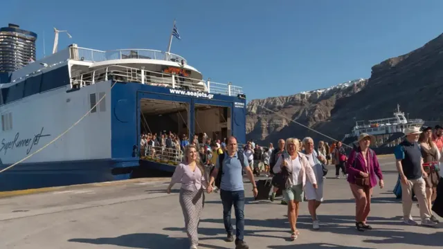 Greek ferry seasickness reports surge but travel expert says it's rare