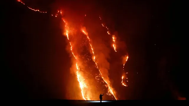 Fire devastates 550 hectares in Indonesia's Mount Bromo National Park