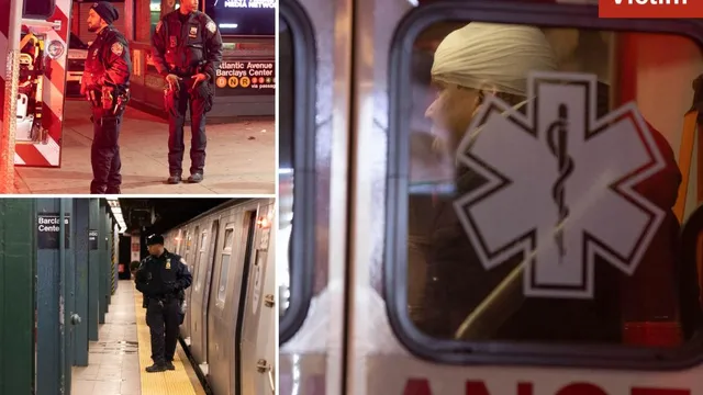 Man slashed after bleach fight in Brooklyn subway station
