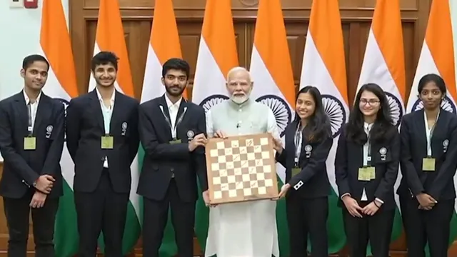 India's Chess Teams Win Historic Gold at 45th Olympiad in Budapest