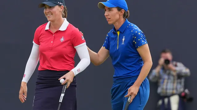 Carlota Ciganda defeats Jennifer Kupcho to reclaim Solheim Cup for Europe