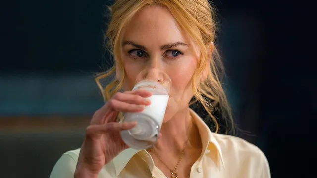 Nicole Kidman recreates sensual Babygirl milk scene onstage as she receives best actress award