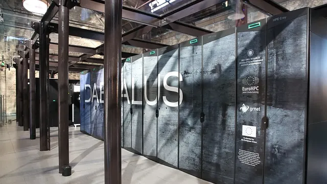 Greece launches Daedalus supercomputer in Lavrio to boost AI research and reduce foreign reliance