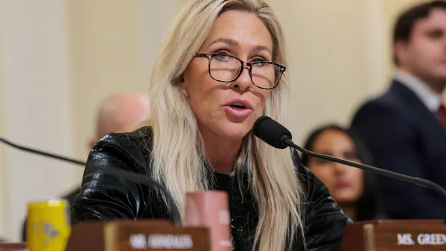 Marjorie Taylor Greene slams Trump for backing Lindsey Graham