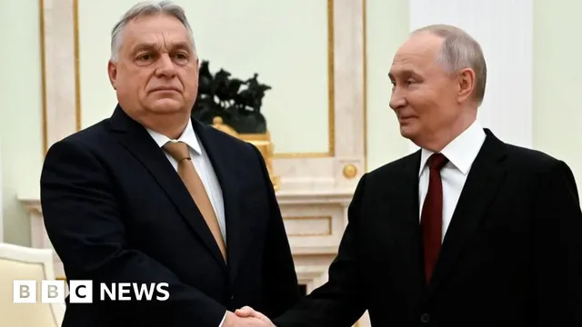 Viktor Orbán meets Vladimir Putin for energy discussions amid EU tensions