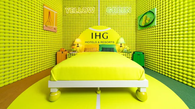 US Open Hotel Suite Lets Fans Choose Tennis Ball Color