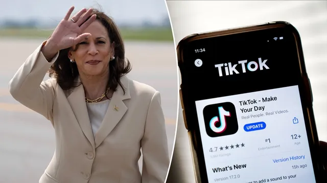Harris Joins TikTok for Campaign