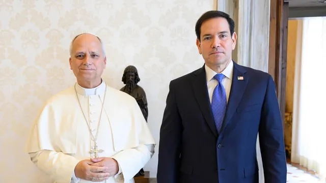 Marco Rubio meets Pope Leo amid rising tensions over Iran war