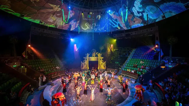 Vietnam's Vietnam Circus Federation stages 'Sơn Thần Thủy Quái' blending traditional circus with modern technology