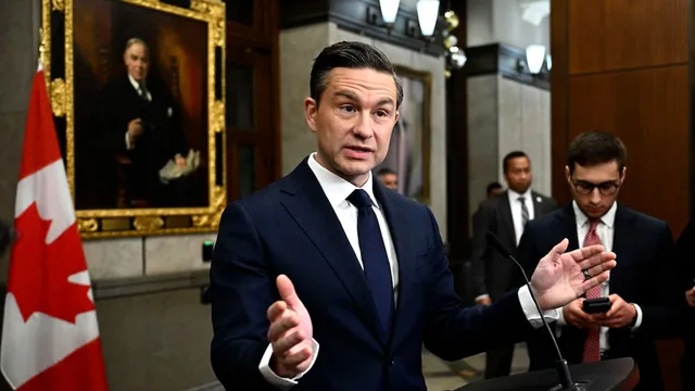 Pierre Poilievre criticizes Justin Trudeau's leadership amid Trump threats