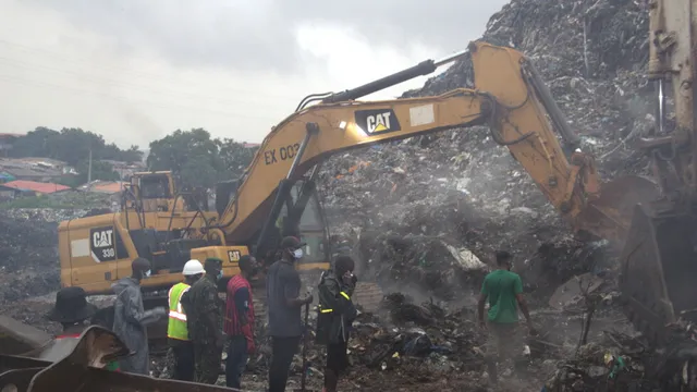 Landslide at landfill in Guinea kills 30 people