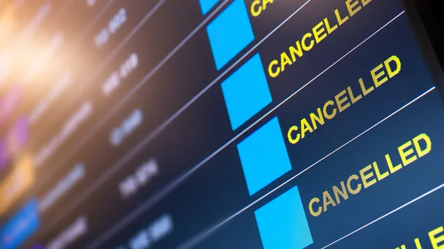 Southampton airport tops UK flight cancellations in 2025
