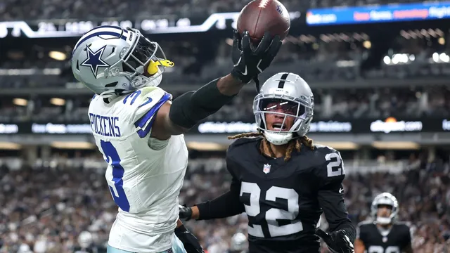 Jerry Jones praises George Pickens after stunning performance against Raiders