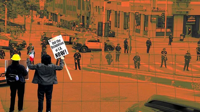 Los Angeles citizens ignore Trump's provoking tactics
