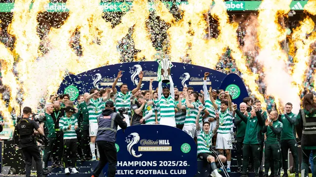 Celtic denies Hearts title with thrilling final match win
