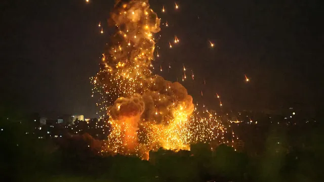 Hezbollah Rockets Strike Haifa, Wounding 10 Amid Beirut Blasts